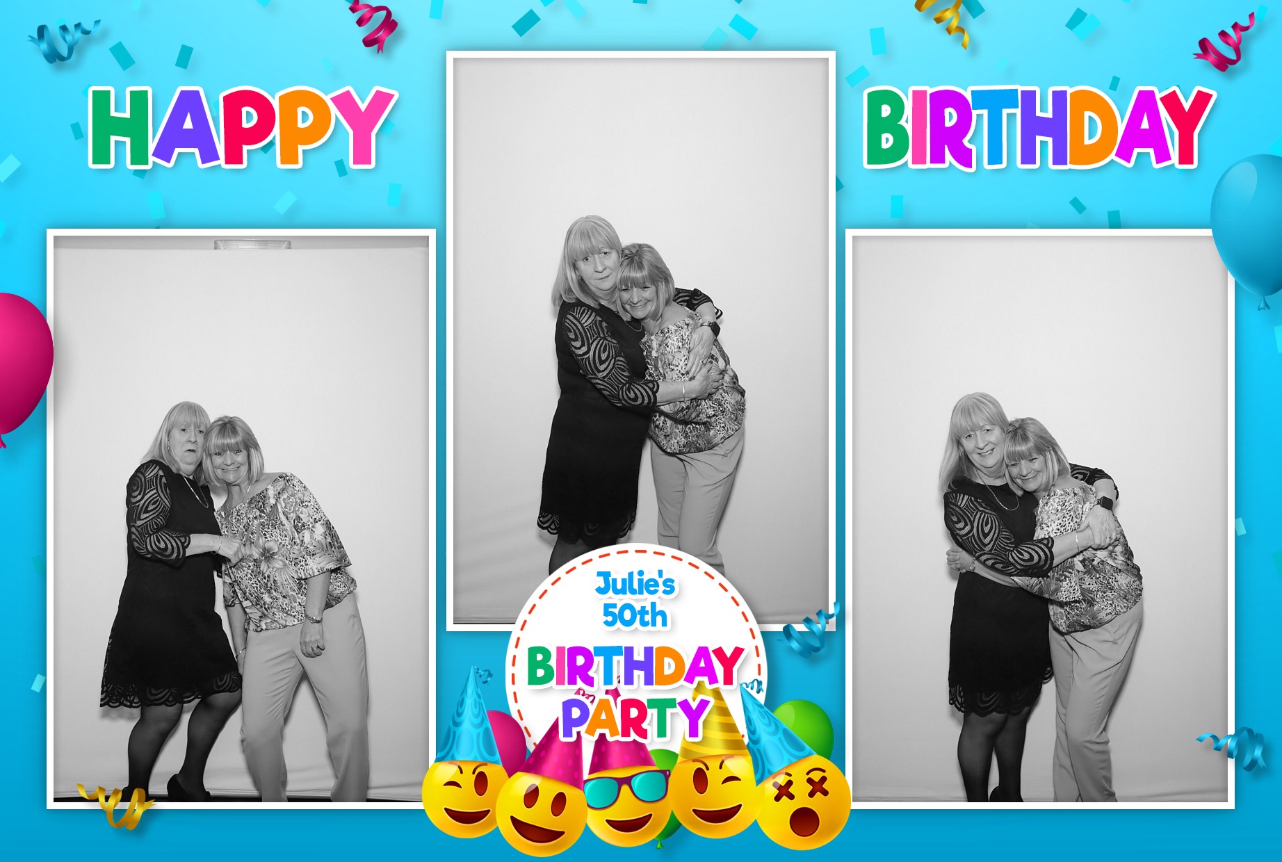 Julie's 50th Birthday | View more photos from the event at gallery.myphotoboothexperience.co.uk/u/MyPhotoBoothExperienceLtd/Julies-50th-Birthday